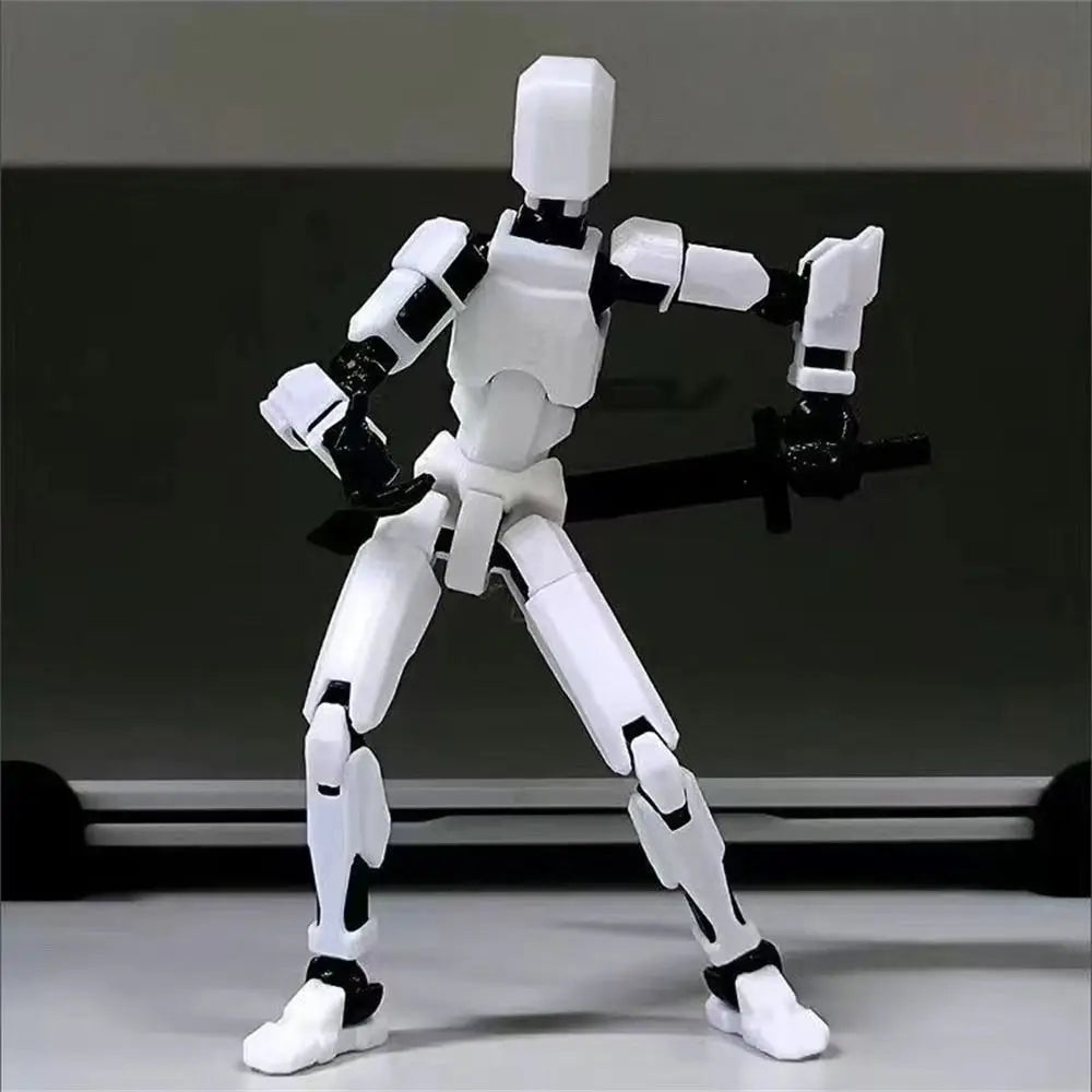 Figures Toys Movable Robot Multi-Jointed Dummy 13 3D Printed Mannequin Action Figure Model Doll Shapeshift Robot Collection Toy