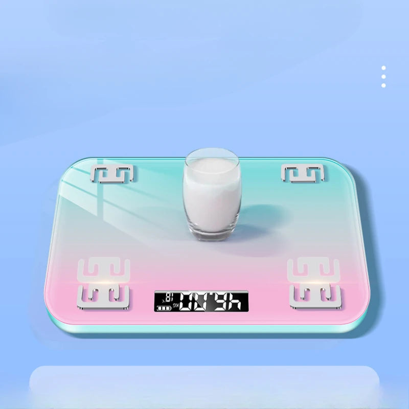 Intelligent Electronic Scale USB Charging Weight Scale Precision Household Weighing Device For Health Monitoring