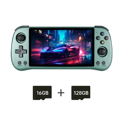 POWKIDDY X55 Retro Opendinglinux Video Handheld Game Console 5.5 Inch 1280*720 HD IPS Screen Rk3566 Jelos Syst Children's gifts