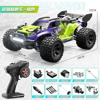 In Stock 1: 18 Remote Control Car Full Proportion 4-Wheel 18101 Rc Drive Large Foot Charging Off-Road Vehicle Model For Man Toy
