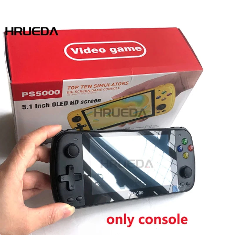 PS5000 Portable Handheld Game Console  for PS1/MAME/MD/NES/SNES Video Gaming Modern Portable 5 inch 3000+ gaming console