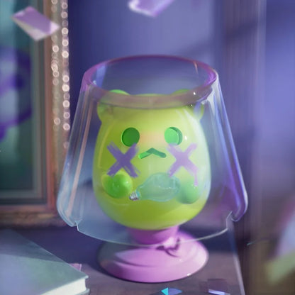 Finding Unicorn ShinWoo Ghost bear house Series  Blind Box Toys Cute Action Anime Figure Kawaii Mystery Box Designer Model  Gift