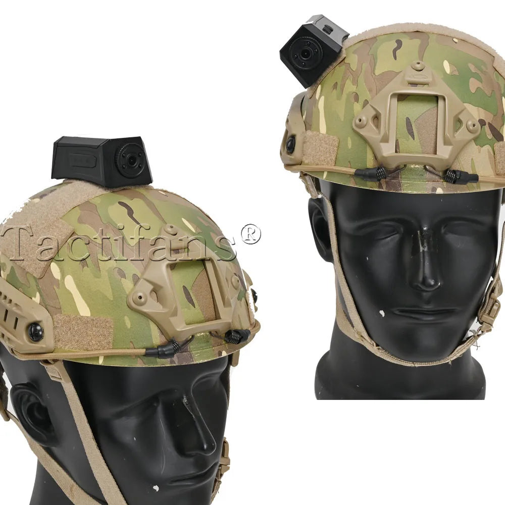 720 1080P Tactical Helmet Camera Sport Camera with Video & Photo Function with Hook for CS Cosplay Photography Props