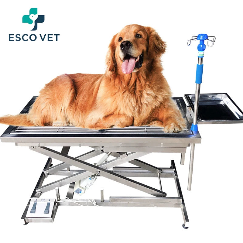 Esco Vet Hydraulic Elevation System Veterinary Exam Surgical Stainless Steel Table Vet Operating Table For Dogs