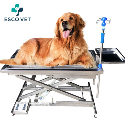 Esco Vet Hydraulic Elevation System Veterinary Exam Surgical Stainless Steel Table Vet Operating Table For Dogs