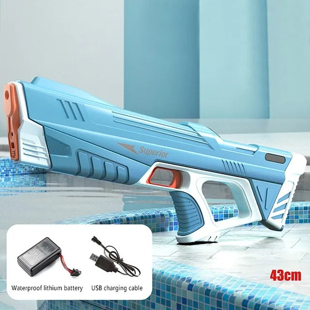Electric Water Gun Toys Bursts Children's High-pressure Strong Charging Energy Water Automatic Water Spray Children's Toy Guns