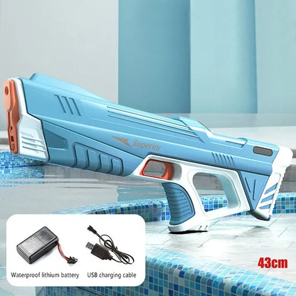 Electric Water Gun Toys Bursts Children's High-pressure Strong Charging Energy Water Automatic Water Spray Children's Toy Guns