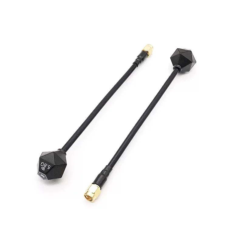 4.9G-5.8G-6G Multi Frequency Diamond Antenna 3dbi Gain SMA/RP-SMA Interface RHCP For RC Model FPV Long-Distance VTX Racing Drone