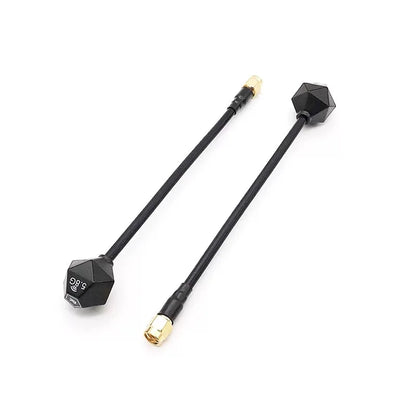 4.9G-5.8G-6G Multi Frequency Diamond Antenna 3dbi Gain SMA/RP-SMA Interface RHCP For RC Model FPV Long-Distance VTX Racing Drone