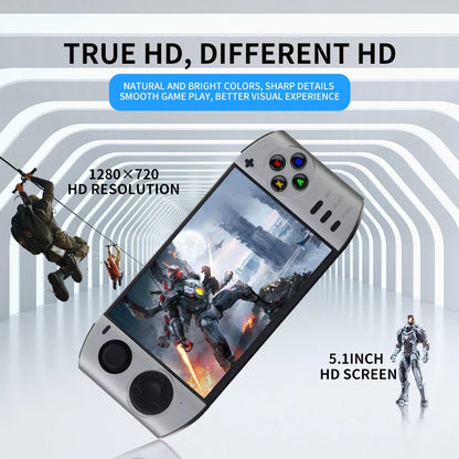 High-definition display high-resolution handheld game console retro two-player video game console