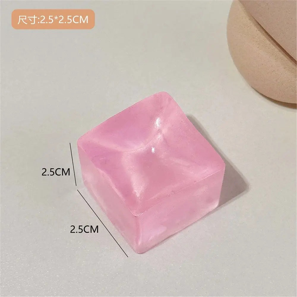 Gifts Mini Hand Pinching Cat Paw Fish Fidget Toy Ice Pressure Ball Toy Squeeze Toy Cat Paw Mini Mochi Mini Mochi Ice Block