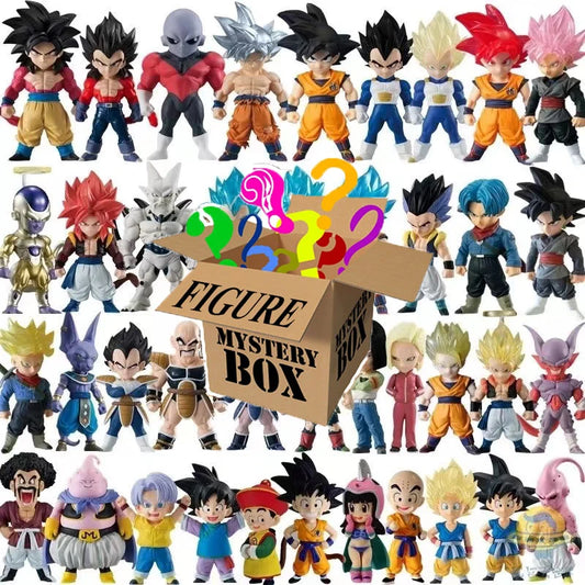 Anime Dragon Ball Figures Cartoon Character Figure PVC Blind Box Mystery Box Figurine Lucky Box Animation Small Figure about 5cm