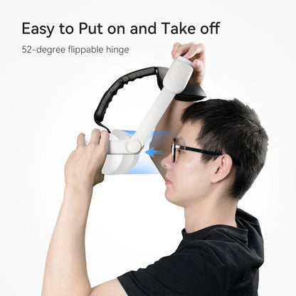 KIWI design Head Strap for Oculus Quest 2 Enhanced Comfort Wearing Head Strap for Meta Quest 2 VR Accessories
