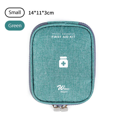 Mini Portable Medicine Storage Bag Empty Travel First Aid Kit Medicine Bags Organizer Outdoor Emergency Survival Bag Pill Case