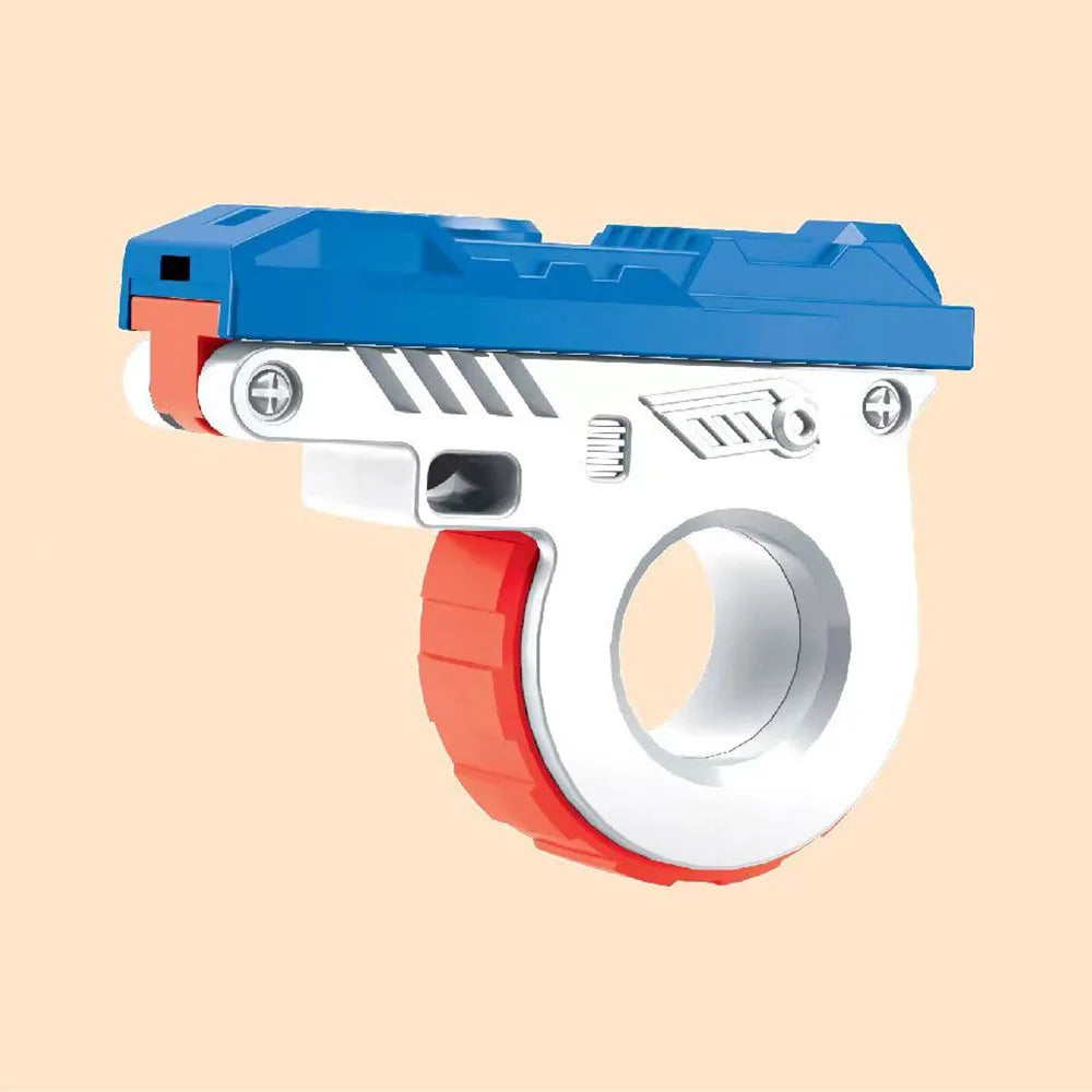 Stress Reducing Safe Toys Gun Pistol For Kids Whistles Multiple Colors Relaxation Toy Gun Age 3+