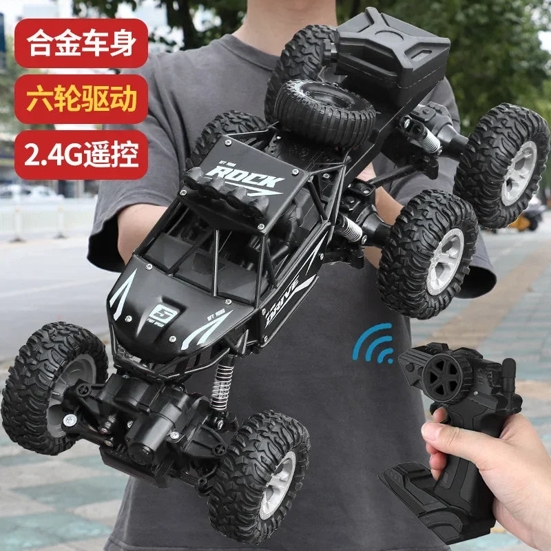 New 1/18 Rc Electric Car Fall Resistant Boy Toy Gift Six Wheel Drive Racing Car Remote Control Car Cross-Country Climbing Gift