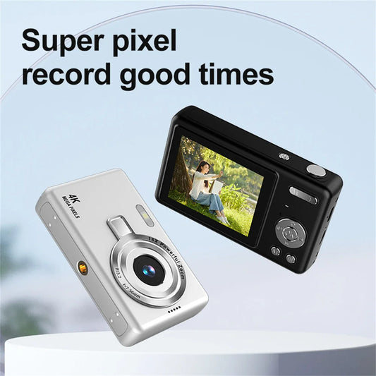 4K Digital Camera For Photo & Video 2.4" IPS Display Screen 16x Optical Zoom 1080P HD Camera For Home