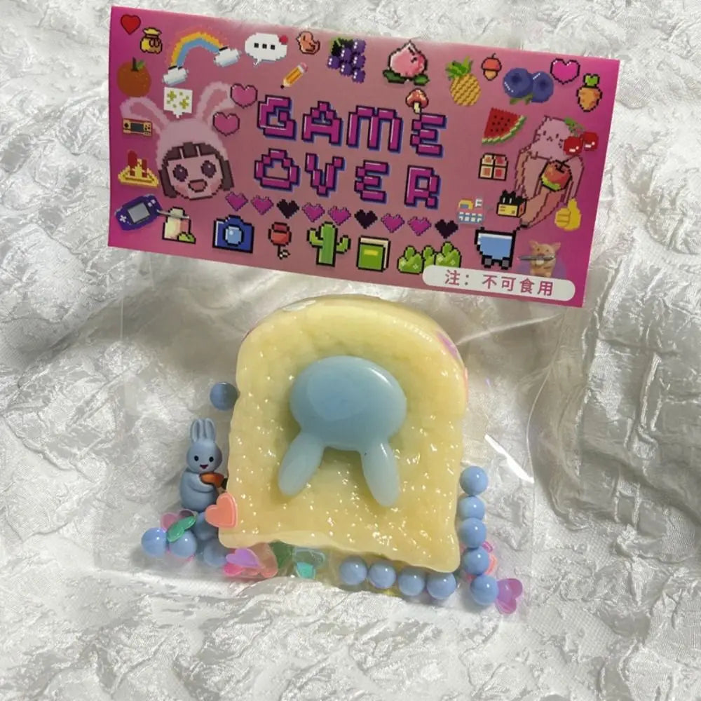 Cute Cat Cartoon Bear Squeeze Toys Sensory Toy TPR Pinch Decompression Toy Fidget Toy Lamb Cartoon Fidget Toy Kid