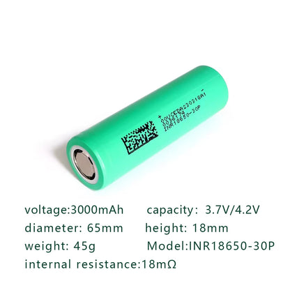 18650 lithium akku 3.7v Rechargeable Batteries li-ion 2000mAh to 3500mAh High discharge Power tool battery cells high current