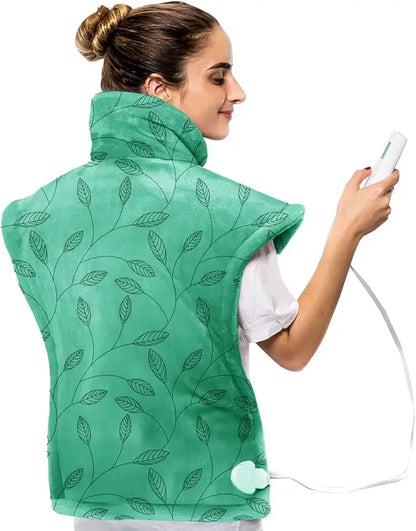 Extra Large Heating Pad, Neck, Shoulder, and Back Heating Pads, 10 Heating Settings, Automatically Turn Off Within 2 Hours