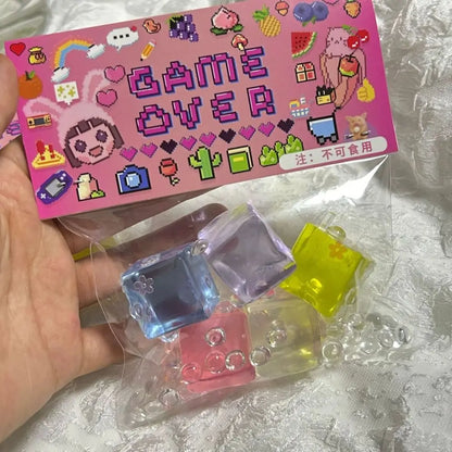 Cute Cat Cartoon Bear Squeeze Toys Sensory Toy TPR Pinch Decompression Toy Fidget Toy Lamb Cartoon Fidget Toy Kid