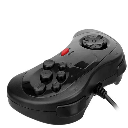 USB Classic Wired Game Gamepad for Segas Saturn Gamepad JoyPad for SEGAs Saturn System Joystick for PC for Mac