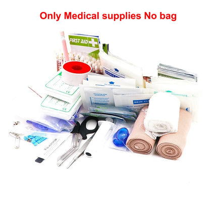 BearHoHoLarge Size Handy First Aid Kit Bag Emergency Kit Medical Rescue Bag for Workplace Home Outdoor Car Travel Hiking Camping
