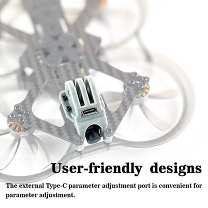 DarwinFPV CineApe 25 112mm 4S Cinematic Whoop Analog/ AVATAR MINI HD 1504 3600KV Motor FPV Racing RC Drone PNP/BNF