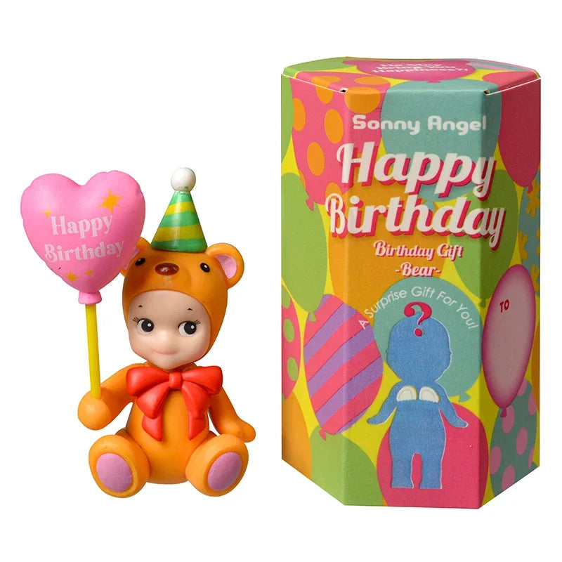 1/2Piece Sonny Angel Blind Box Birthday Gift Collection Anime Figure Toys for Adult Kids Model Doll Birthday Gifts