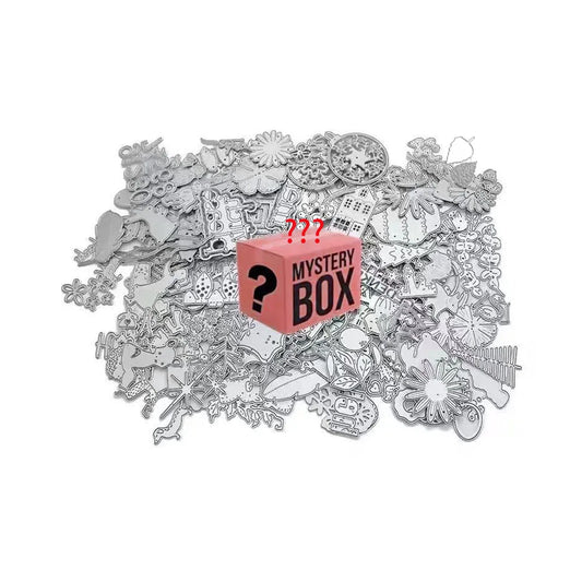 Mystery Box Metal Cutting Dies for Scrapbooking Leaf Animal Flower Punching for Card Making Craft Die Mold