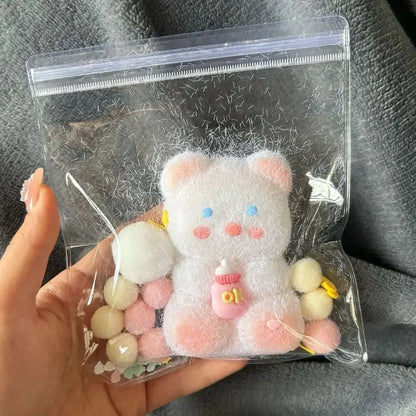 Cute Cat Cartoon Bear Squeeze Toys Sensory Toy TPR Pinch Decompression Toy Fidget Toy Lamb Cartoon Fidget Toy Kid