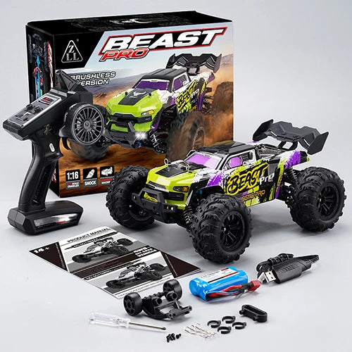ZLL SG116MAX/SG116PRO 1:16 40/80km/h 4WD Rc Car High Drift Speed LED Headlight Car Toy