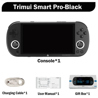 Trimui Smart Pro 4.96'' IPS Linux System Retro Handheld Game Players Portable Video Game Console 5000mAh Battery 13000+ Games