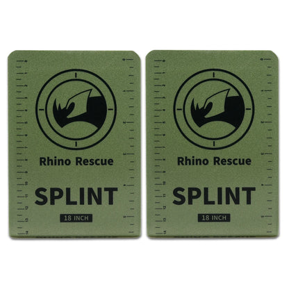 RHINO RESCUE 18/36 Inch Splint - Lightweight Reusable Combat Splint, First Aid Medical Splint For Bone Fracture Treatment