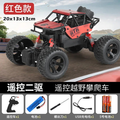 New 1/18 Rc Electric Car Fall Resistant Boy Toy Gift Six Wheel Drive Racing Car Remote Control Car Cross-Country Climbing Gift