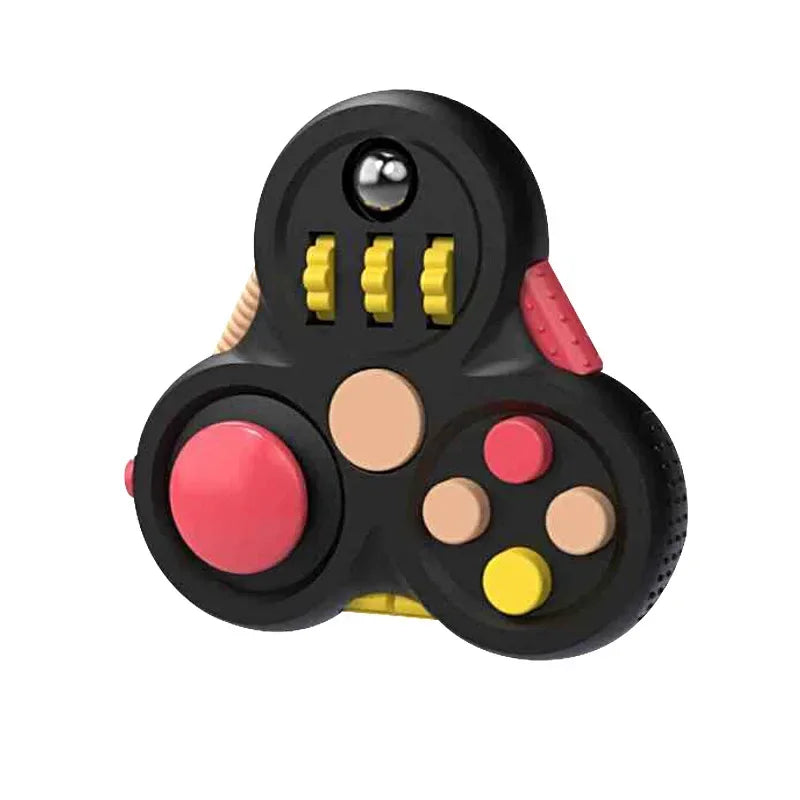 1pc Game Fidget Pad Stress Reliever Squeeze Fun Magic Desk Toy Handle Toys Stress Decompression Gift Key Mobile Phone Accessory
