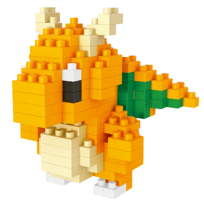 Pokemon Small Simple Building Blocks Pikachu  anime figure  Action Toys Graphics Diamond Mini Model Pocket Monster Collect Gift