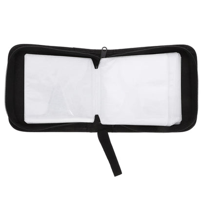CD Wallet 40 Capacity CD Case Portable DVD Hard Plastic Case Holder Portable CD Carrier Organizer cd binder