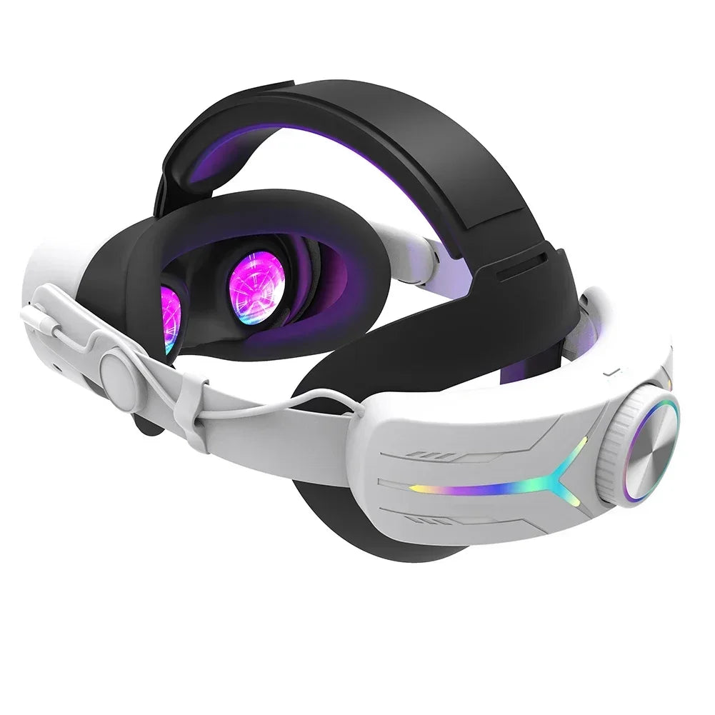 Adjustable Battery Head Strap For Meta For Quest 3s Fast Charging & Comfort Extend Playtime VR Accessories