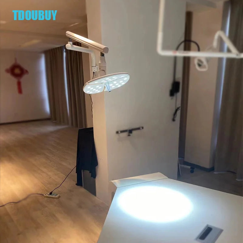 TDOUBUY Shadowless Lamp 36W Versatile Wall-Mounted LED Surgical Lighting For Dental, Cosmetic, And Veterinary Procedures
