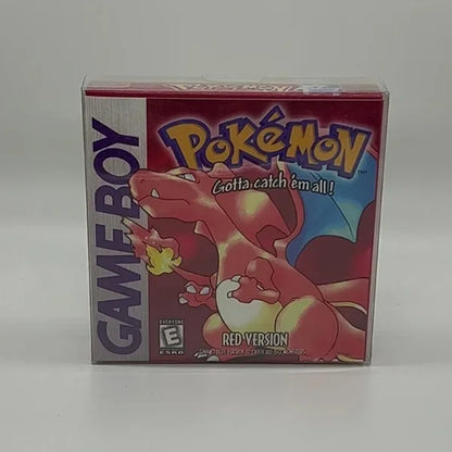Pokemon Series Blue Crystal Gold Green Red Silver Yellow 7 Versions GBC Game In Box for 16 Bit Video Game Cartridge With Manuals