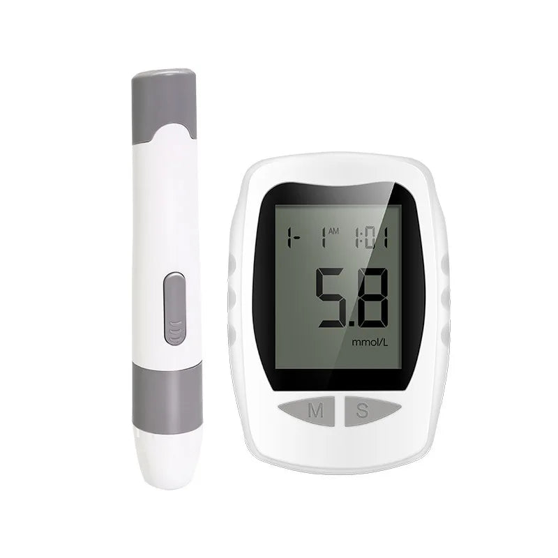 Blood Glucose Tester Household Tester Blood Analyzer Middle-Aged And Elderly Medical Blood Tester Without Adjustment