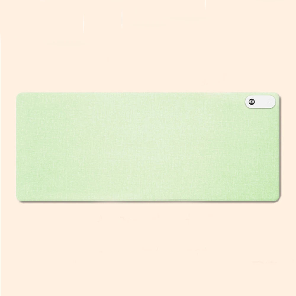 Intelligent Heated Electric Heating Pad Office Desktop Digital Display Heating Pad Warming Table Waterproof Mat Mouse Pad Winter