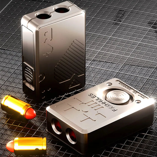 2024 Poker Fidget Slider Mini Throwing Shell Toy Gun EDC Push Card Boy Adult Decompression Toy Stress Relief Entertainment TS50