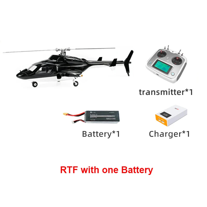 Flywing Airwolf 470 Class gps scale helicopter airwolf 6CH Brushless Motor fw450l rc airwolf H1 Flight Control One key return