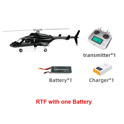 Flywing Airwolf 470 Class gps scale helicopter airwolf 6CH Brushless Motor fw450l rc airwolf H1 Flight Control One key return