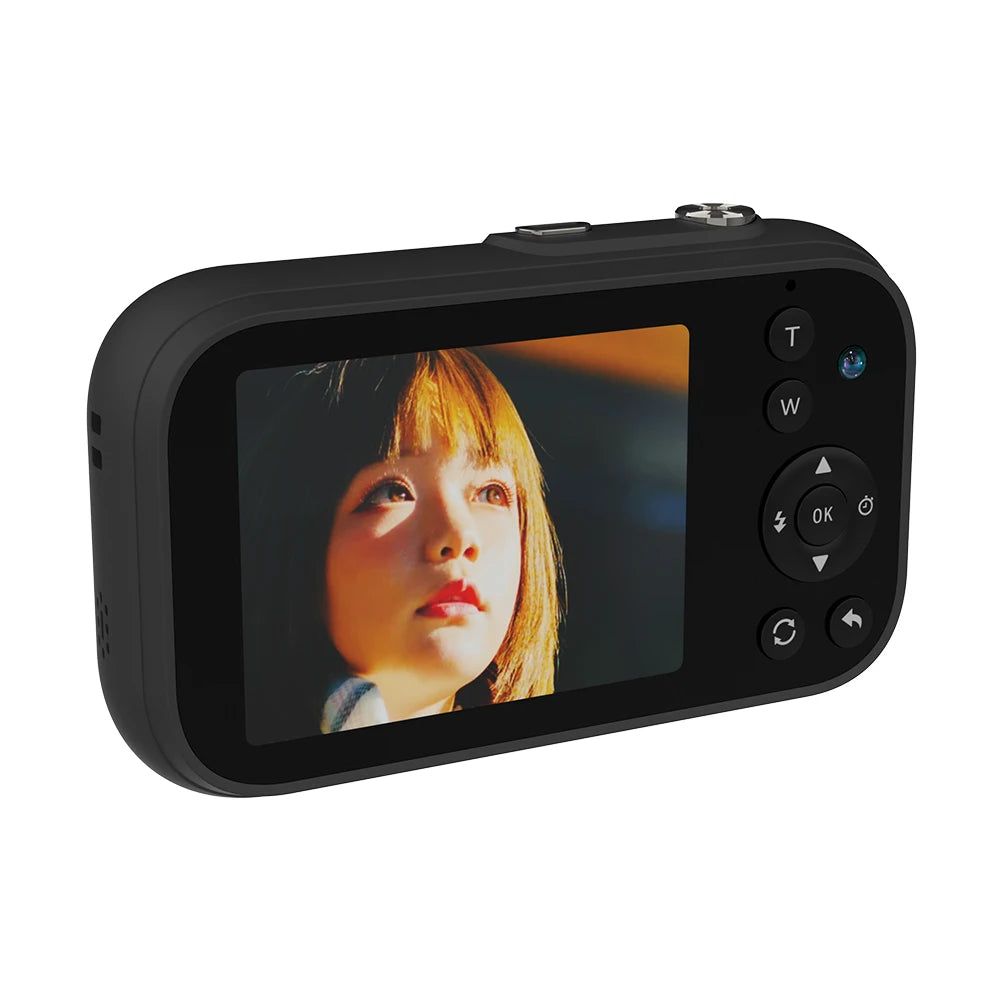 Digital Camera 48MP 1080P Point and Shoot Camera 2.8inch IPS Screen Mini Digital Camera Boys and Girls Christmas Birthday Gift