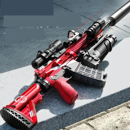 M416 Gel Gun Electric Soft Bullet Toy Gun Toy Air Rifle Gun Paintball Water Ball Gun Adults Boy Children Cs Shooting Fake Gun K6