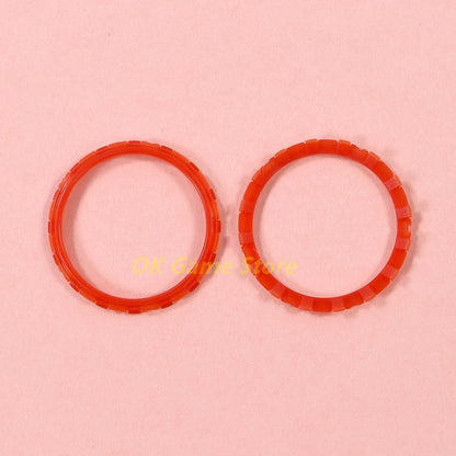 2pcs Analog 3D Joystick Thumb Stick Rings Plastic Accent Ring belt For PS5 Game Controller Accessories