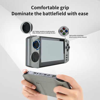 High-definition display high-resolution handheld game console retro two-player video game console